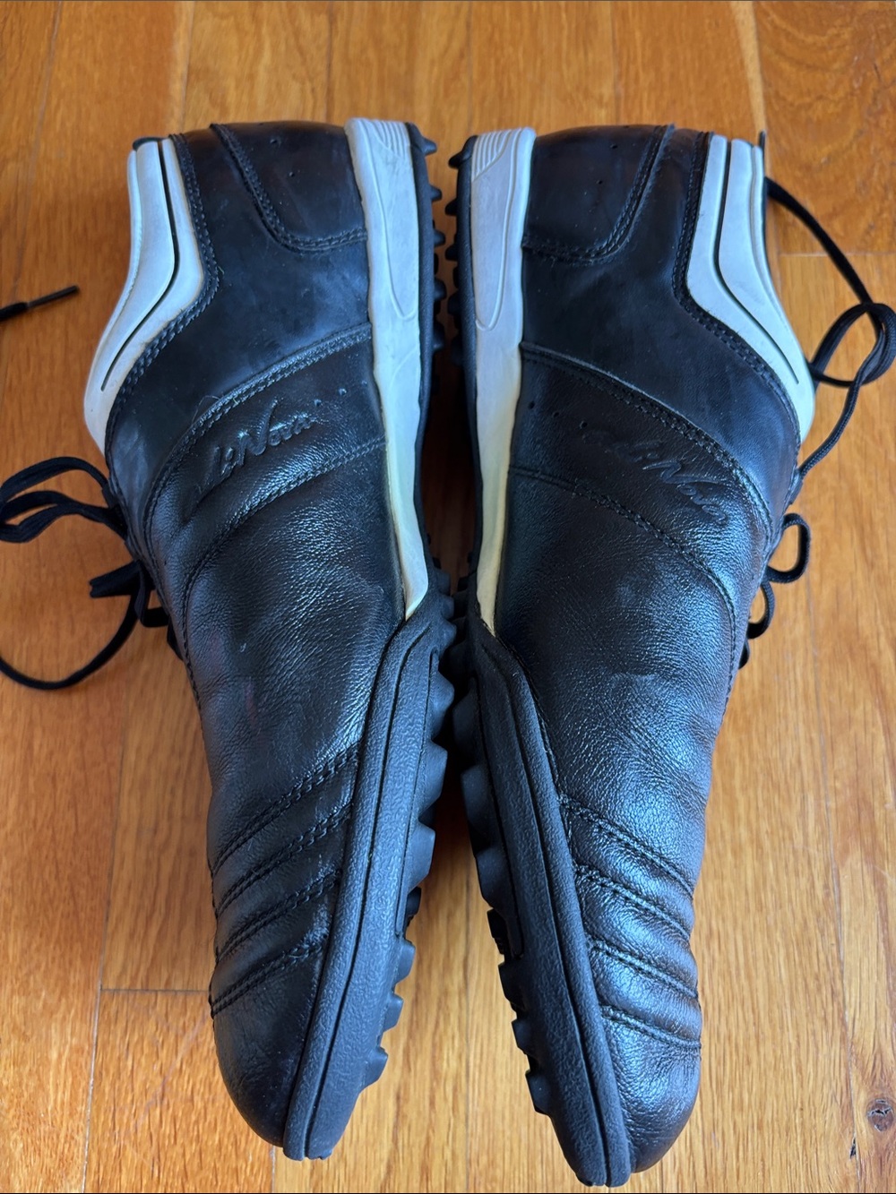 adidas Black and White Men's adiNOVA TRX TF Athletic Soccer Shoes 10.5 - Picture 7 of 13